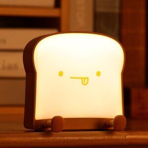 Cute Toast Desk Lamp